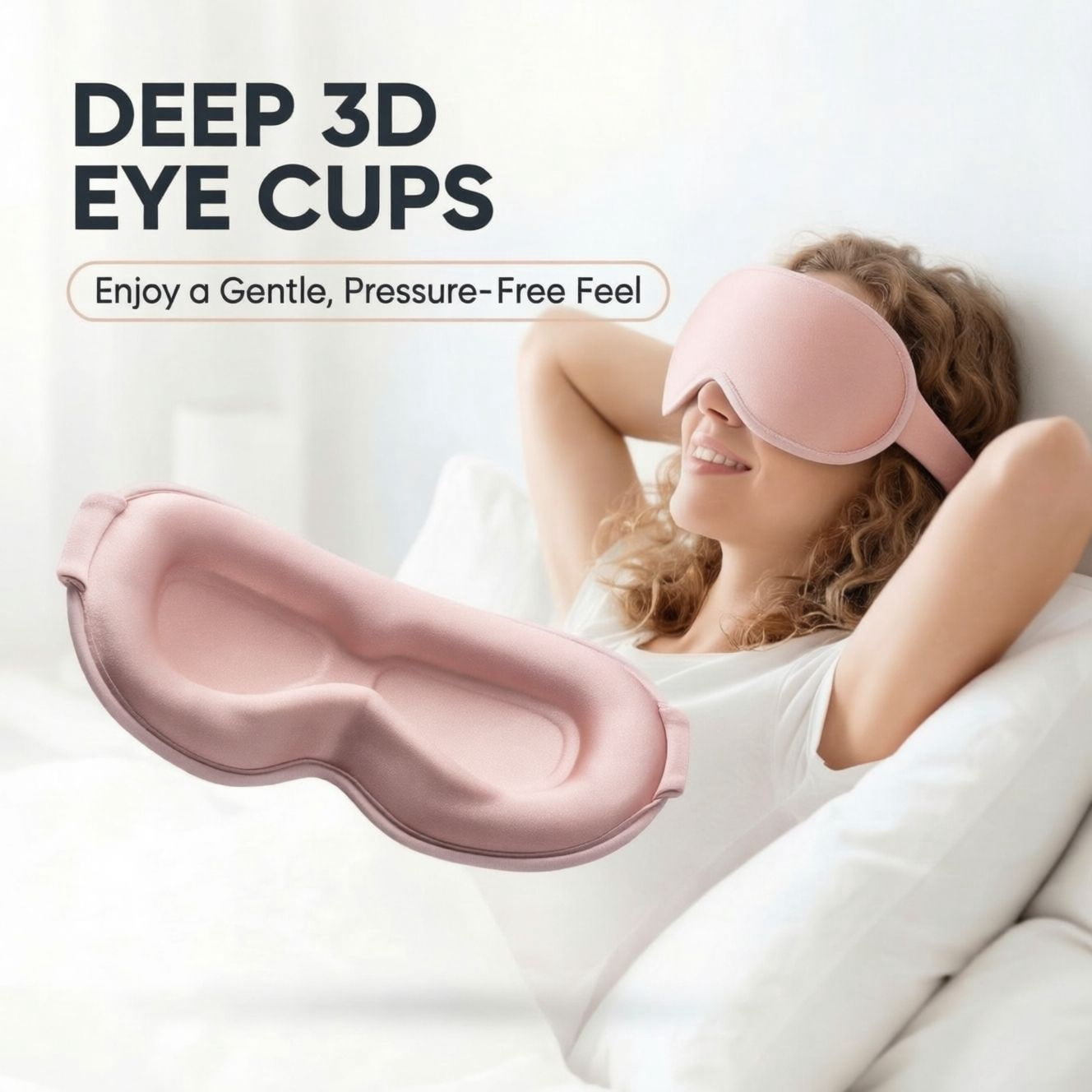 FACEMOON 2 Pack Adult Weighted Sleep Mask – Memory Foam Comfort | 99% Light Blocking Zero Pressure | Lash Extension Safe for Travel