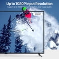 thumbnail image 4 of Convertidor HD a AV + S-Video Adaptador convertidor de video HD Admite hasta 1080P Resoluc Abanopi Convertidor, 4 of 4