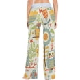 thumbnail image 4 of Women's Pajama Pants Cartoon Cute Owl Comfy Stretch Sleepwear Essentials womens Lightweight Lounge Terry Pajama Pant, Large, 4 of 7