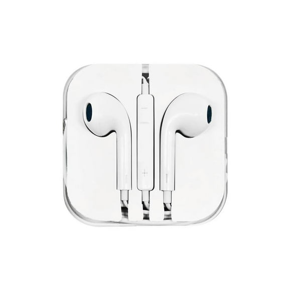 Audífonos manos libres earpods tipo ipods auxiliar negro Chico Genérico AP-A031