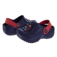 thumbnail image 5 of Sesame Street Boys Elmo And Cookie Dual Sizes Clogs. (Toddler Little Kids), Navy, Size: 7-8, 5 of 6
