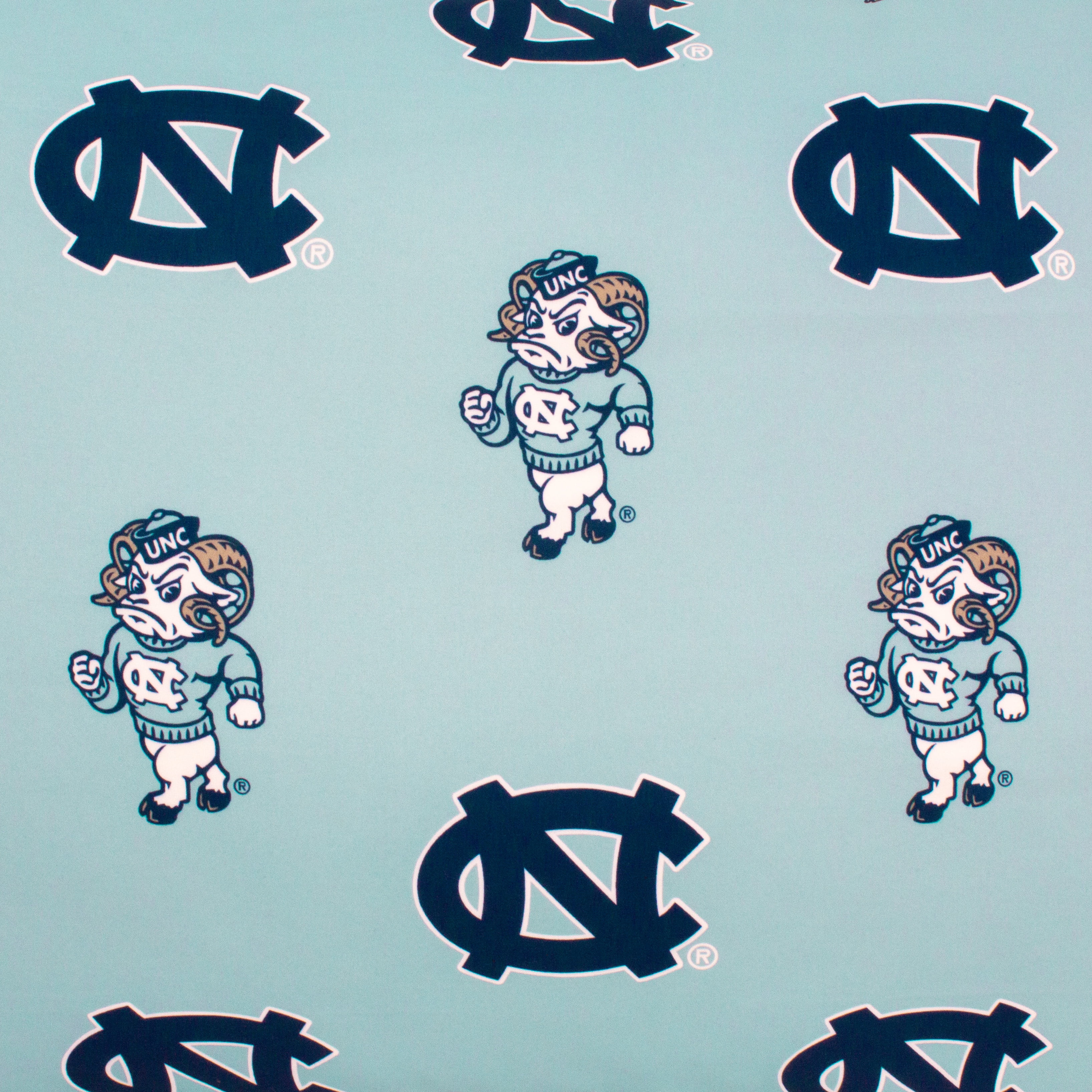 North Carolina Tar Heels Pillowcase Body Pillow - 20" x 60"