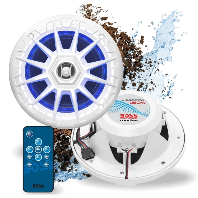 Altavoces marinos BOSS Audio Systems MRGB55W 13,3 cm 150 W