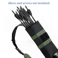 thumbnail image 2 of YXMEIGUO Archery Quiver, Arrow Quiver for Compound Bow, Adjustable Back Hip Mounted Arrow Bag for Target Practice and Hunting for Practice Target Hunting, Army Green, 2 of 6