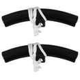 thumbnail image 1 of Tire Rim Protector Black 1 Pair 5.5x0.8x0.6in, 1 of 9