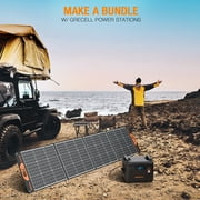 GRECELL Solar Panel Flexible Foldable 200W Portable High-Efficiency for Power Station