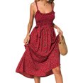 thumbnail image 3 of Julyccc Robe d'Été Bohème Sans Manches pour Femmes Robe Maxi de Plage, 3 of 4