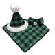 thumbnail image 4 of JANDEL - Juego de 3 pañuelos navideños para perro, gorro y pajarita, bufanda y baberos triangulares, disfraz navideño para perros pequeños, medianos y grandes, gatos, 4 of 8