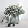 thumbnail image 3 of Xiao Hua 3pcs Senecio Cineraria Flores Artificiales, Flores Falsas, Flores Artificiales Para, Decoración de Bodas, 3 of 5