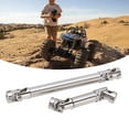 thumbnail image 4 of Eje De Transmisión Del Centro Del Coche RC, Juego De Eje De Transmisión Plateado Para AXIAL SCX24 JT Gladiator 1/24 Crawler Car OTVIAP 1/24 RC Drive Shaft, 4 of 8