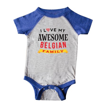 

Inktastic Belgian Family Reunion Gift Baby Boy or Baby Girl Bodysuit