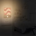 thumbnail image 2 of Yayeee LED Night Lights with Motion Detectors Auto Dusk to Dawn Light Sensors, 2 Pack, Soft Pink Pattern, 2 of 7