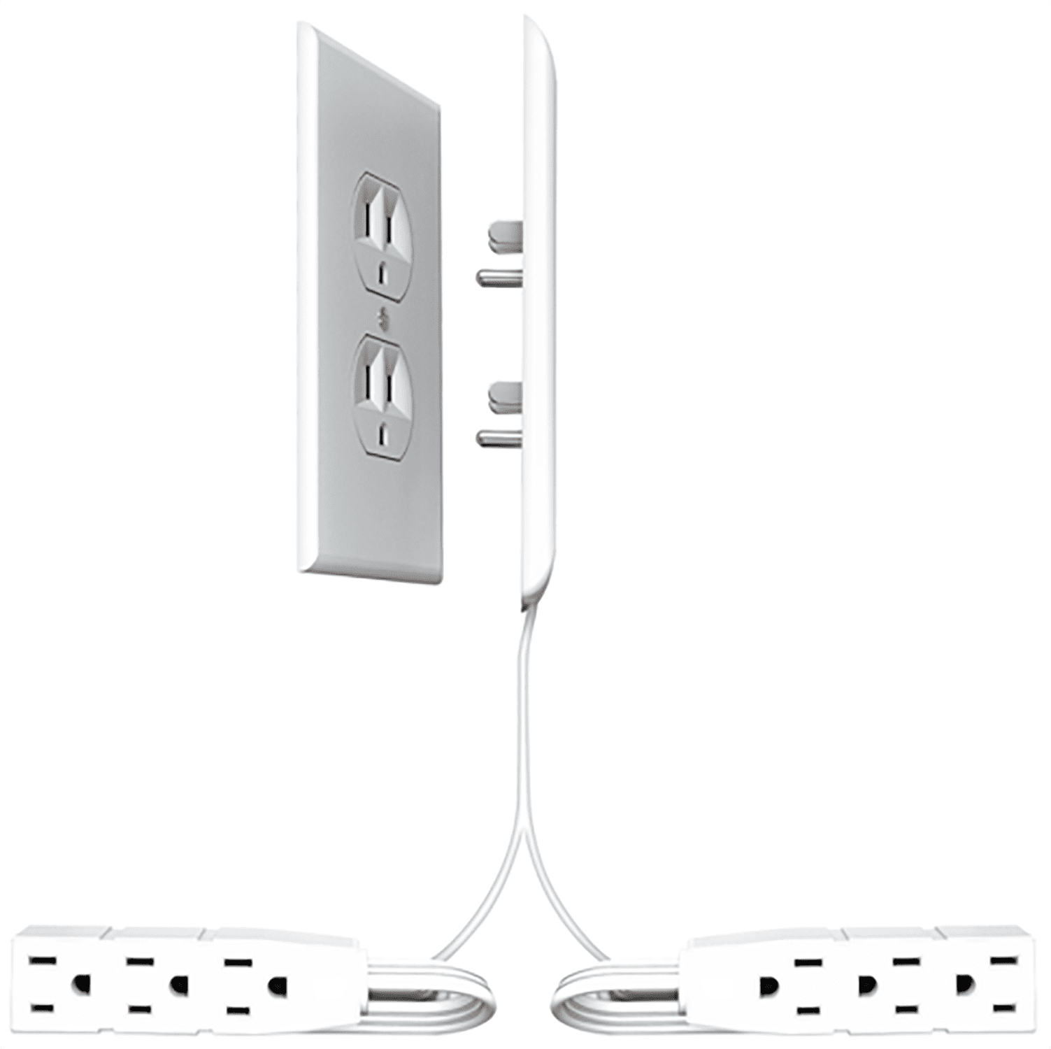 Sleek Socket Baby Proof Coaxial Outlet Outlet Plugs Child Safety At