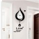 thumbnail image 4 of Living Room Wall Clock, Dining Room, Entrance Clock Home Silent Punch-Free Clock, 4 of 5