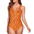 thumbnail image 1 of MHFRRA Swimsuit Womens O Ne Piece Bathing Suit Swimwear Ruffled Swimsuits L, 1 of 6
