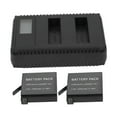 thumbnail image 4 of Battery Charging Station, Camera Battery  LCD Display Dual Slot PCB Circuit 4.4V Output Safe  For  4, 4 of 8
