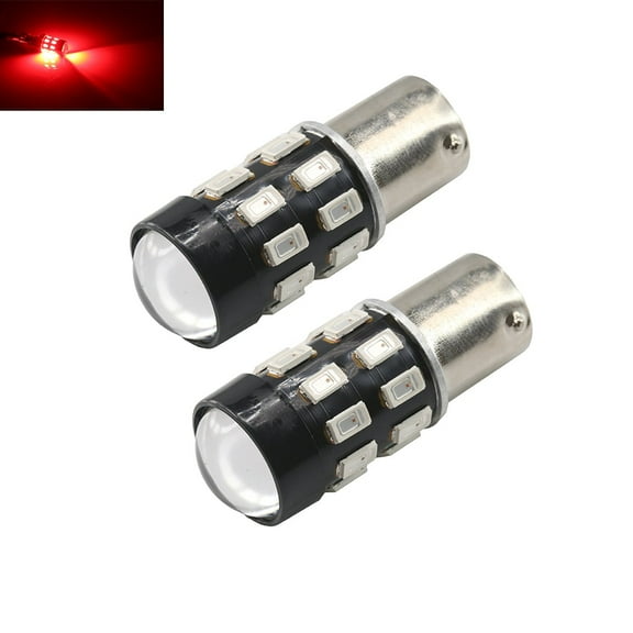 1156 Red High Power 5630 Chip 24-SMD Brake/Tail Light Bulbs (1156, Red)