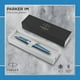 thumbnail image 2 of Pluma estilográfica Parker Gris azulado con adornos cromados Punta fina Unisex, 2 of 5