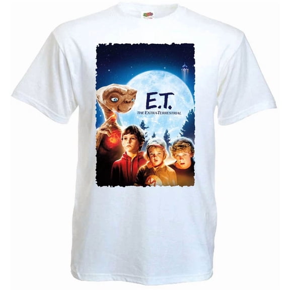 E.T. Extra Terrestrial v11 T shirt white movie poster all sizes S-5XL