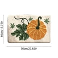 thumbnail image 3 of Antqov Halloween Bathroom Rugs 16x24" Non Slip Fall Pumpkin Bath Mat Cute Decorative Soft Doormat for Home Bathroom Decor, 3 of 6