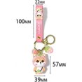 thumbnail image 5 of Lindo llavero de regalo: dijes de mochila kawaii con dibujos de Shiba Inu, llaveros de animales para niños y niñas, llaveros para mujeres, hombres y parejas, llavero de coche., 5 of 5