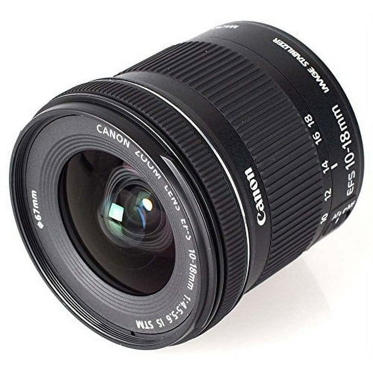 Lente Canon EFS 10-18 mm F/4.5-5.6 IS STM
