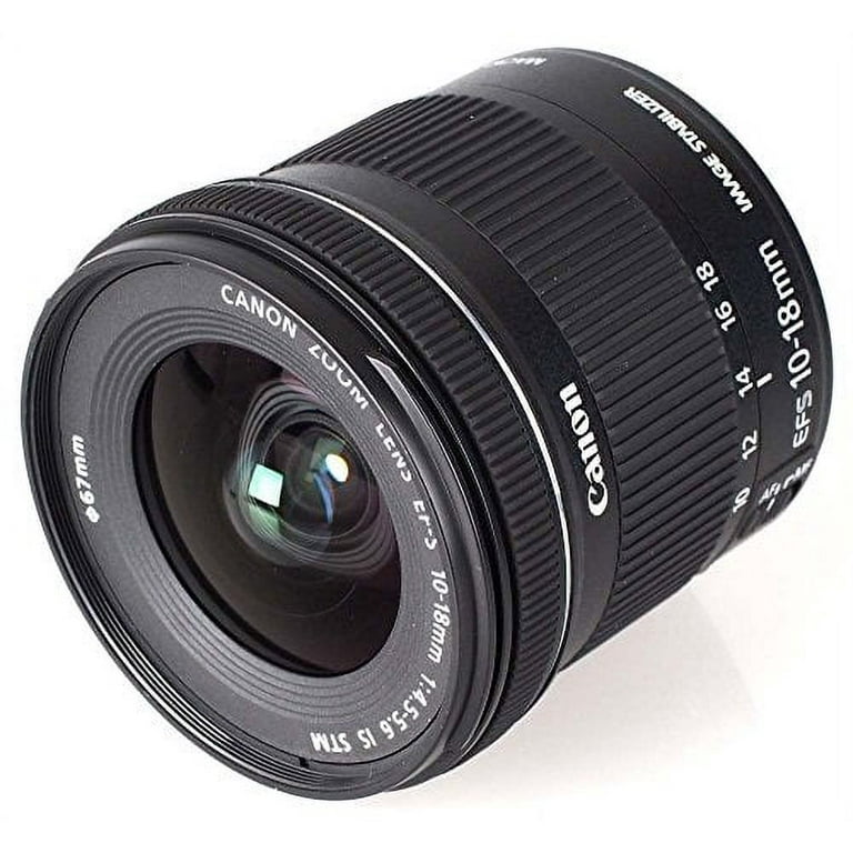 Canon EF-S 10-18mm f/4.5-5.6 IS STM Lens - Walmart.com