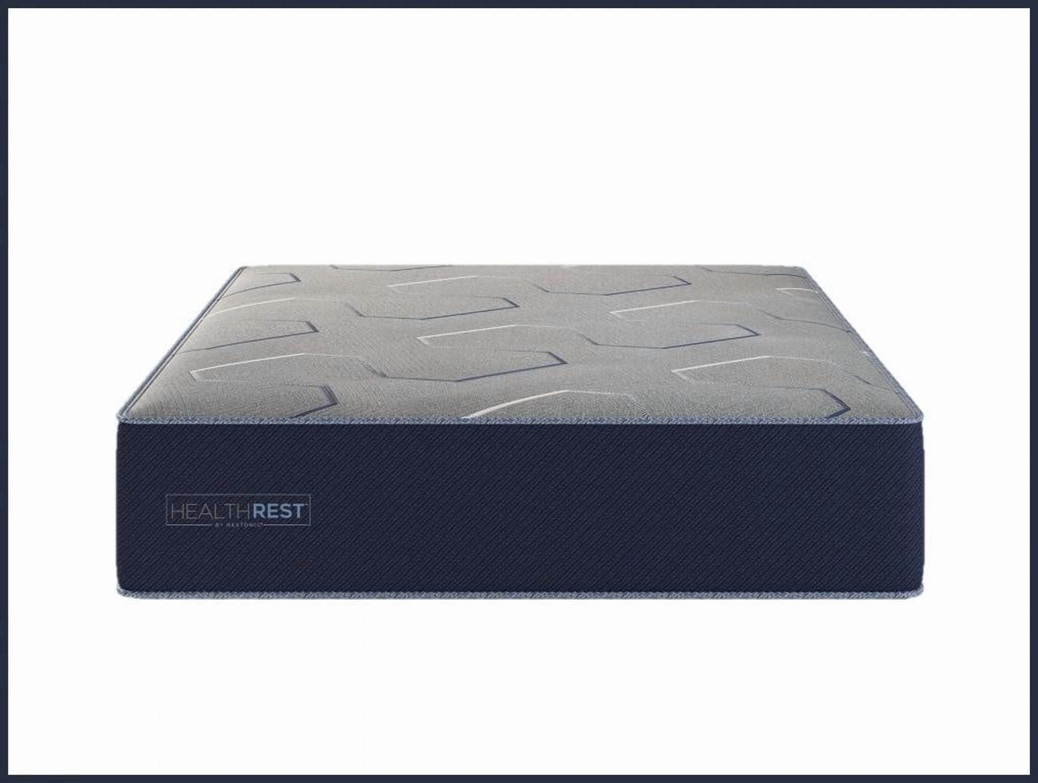 Restonic HealthRest PolarBreeze Plush California King Mattress - Dual Cooling Gel Foam for Health-Focused Sleepers