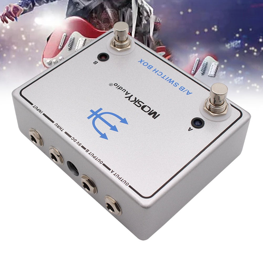 MOSKYAUDIO A/B SWITCH Effect Channel Box Switcher Pedal