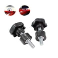 thumbnail image 4 of 5 Pcs Star Shape Thread Clamping Handle Bolt Bakelite Hand Knob Tighten Screw M6, 4 of 9