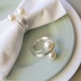 thumbnail image 5 of QPENWEI Perlas - Juego de 12 anillos de servilleta de perlas plateadas, anillos de servilleta de perlas plateadas para Pascua, Día de Acción de Gracias, Navidad, fiesta de cumpleaños y mesa, 5 of 5