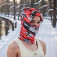 thumbnail image 5 of Unique Bargains 1 Pc Quick-drying Ice Silk Camouflage Balaclava Face Mask Red, 5 of 5