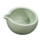 thumbnail image 5 of Cuenco de cerámica para matcha de 470 ml con pico vertedor para preparar matcha japonés. Verde, 5 of 9