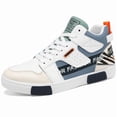 thumbnail image 5 of Men'S New Winter High-Top Sneakers | Korean Style Trendy Skateboard Shoes, Youth Casual Sports Shoes, Fashionable & Versatile Footwear, Upper, Rubber Sole, Lace-Up Closure, 5 of 5