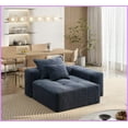 thumbnail image 6 of Modern Oversized Sparkling Chenille Modular Sectional Sofa - No Assembly, Tufted Design for Family Rooms, 6 of 7