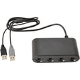 thumbnail image 1 of Adaptador TTX TECH  de controles de GameCube para Wii U Switch PC y MAC Negro, 1 of 2