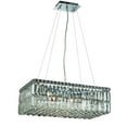 thumbnail image 1 of Elegant Lighting Maxime 12" 6 Spectres de Lumière Lustre en Cristal, 1 of 1