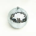 thumbnail image 1 of Bola de discoteca colgante, mini decoración de fiesta disco, juego de bolas de discoteca con espejo, bola de espejo colgante, parte superior de la línea, 1 of 8