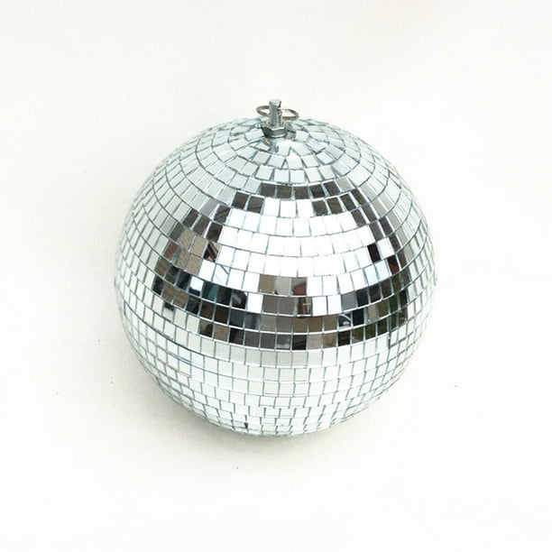 Bola de discoteca colgante, mini decoración de fiesta disco, juego de bolas de discoteca con espejo, bola de espejo colgante, parte superior de la línea
