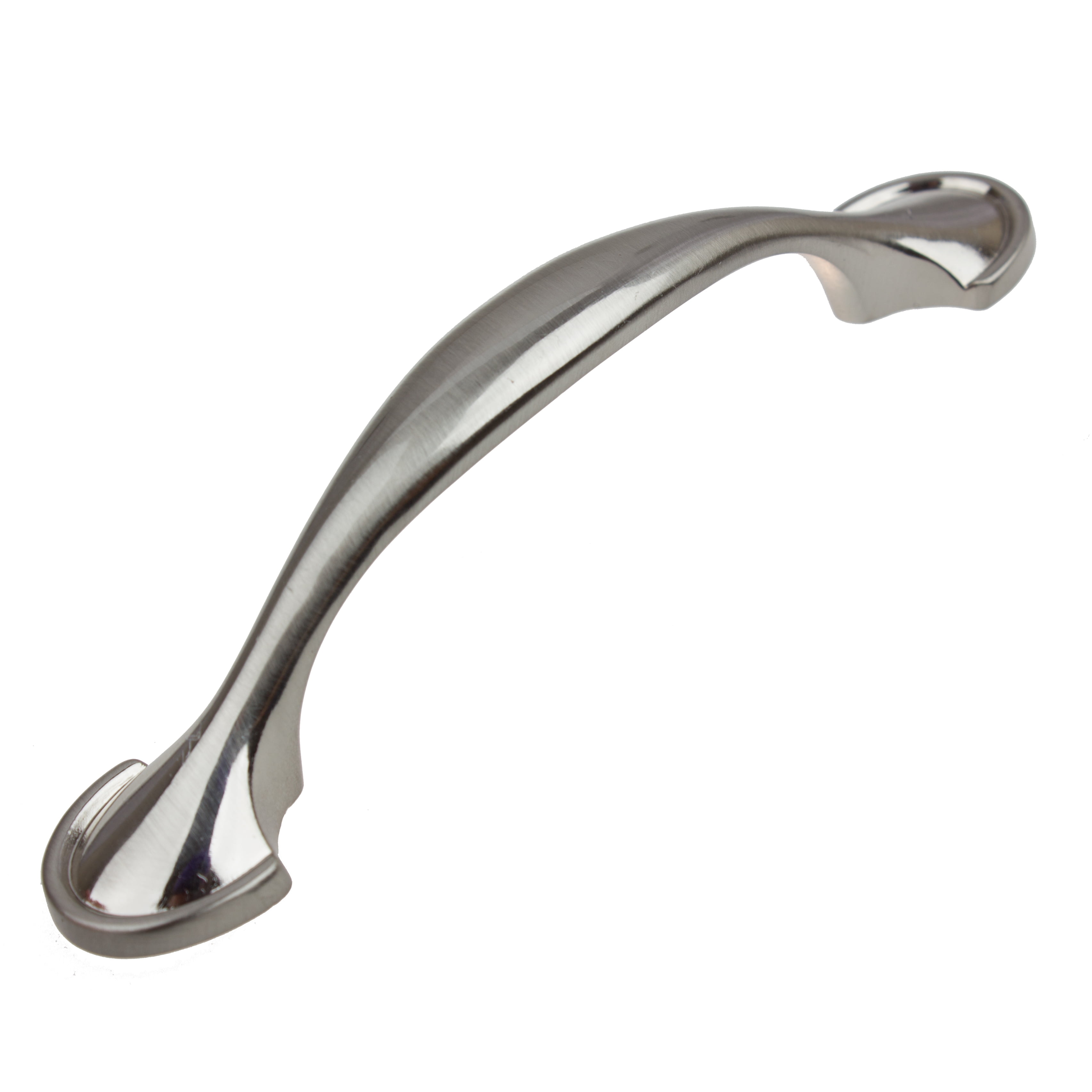 GlideRite 3 in. Center Classic Arch Pull Hardware Handle, Satin