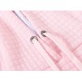 thumbnail image 5 of Tyhengta Mens Hooded Sweatshirt Casual Long Sleeve Drawstring Jacquard PlaidCloth Pullover Hoodies Pink L, 5 of 8