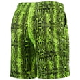 thumbnail image 3 of Men's New Era Neon Green New England Patriots Summer Pop Shorts, 3 of 3