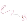 thumbnail image 1 of Methold Amplia gama de usos Arnés para hámster para ratas Ratones y hurones Buscadores de hurones Correa de plomo con campana Tubos y túneles para animales pequeños Rosa, 1 of 6