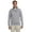 Gray, variant on Super Sweats NuBlend® Quarter-Zip Cadet Collar Sweatshirt
