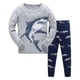 thumbnail image 1 of Conjunto de pijamas de algodón para niños y niñas, ropa de dormir con dibujos animados de Papá Noel, trajes de Navidad para el hogar, 1 of 4