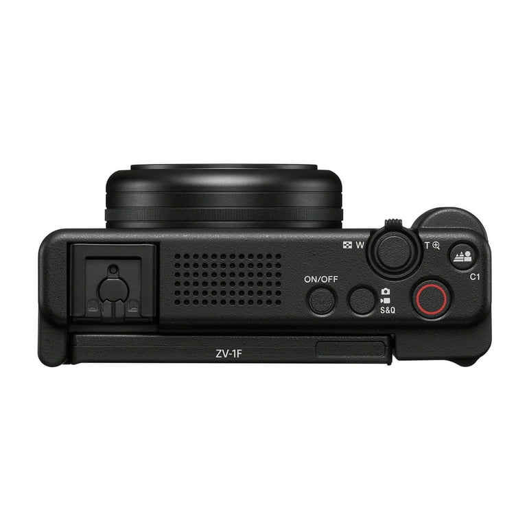 SONY Vlogcam ZV-1F ブラック ZV-1F_front_black__27894.