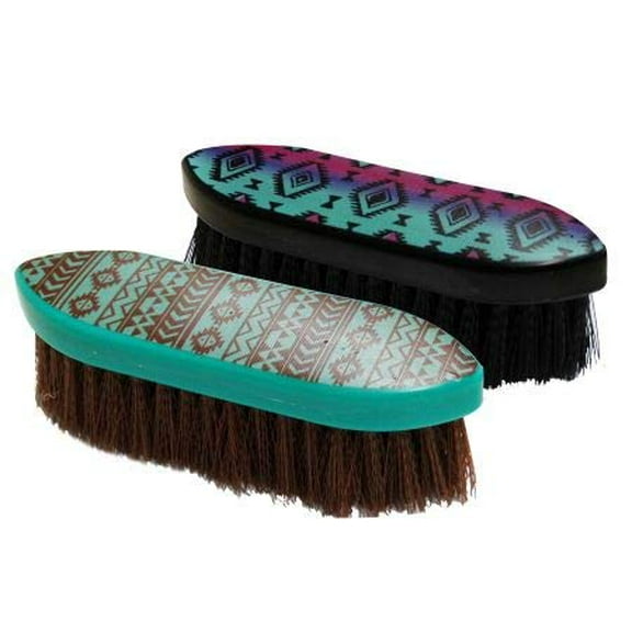 Stiff Bristle Brush w/ Southwest Print Design