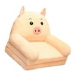 thumbnail image 1 of Sofá infantil plegable, silla infantil para sala de juegos o sala de estar. Cerdo 2 capas, 1 of 9