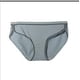 thumbnail image 2 of Bragas de mujer Calzoncillos de algodón sin costuras de cintura media Ropa interior suave, Azul grisáceo, 4XL Speravity  AP001351-12, 2 of 7