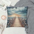 thumbnail image 2 of Fenyluxe Metaphysical Painting Pillow Covers Short Plush Indoor Outdoor Pillow Case 1PC 18x18in, 2 of 5
